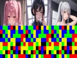 【 シームレス動画・着エロに特化！】もざ消し！ パート2 〜モザイク風ブロックをなぞって消す爽快パズルゲーム〜